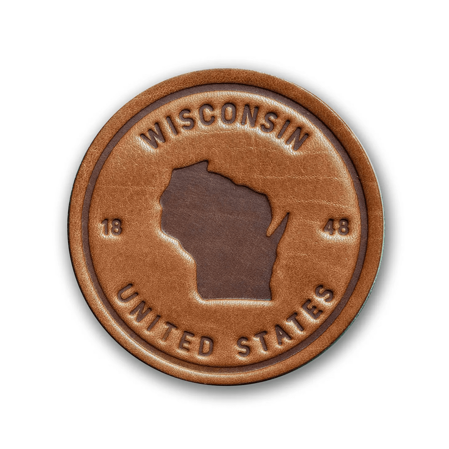Sugarhouse Leather Coasters Wisconsin US